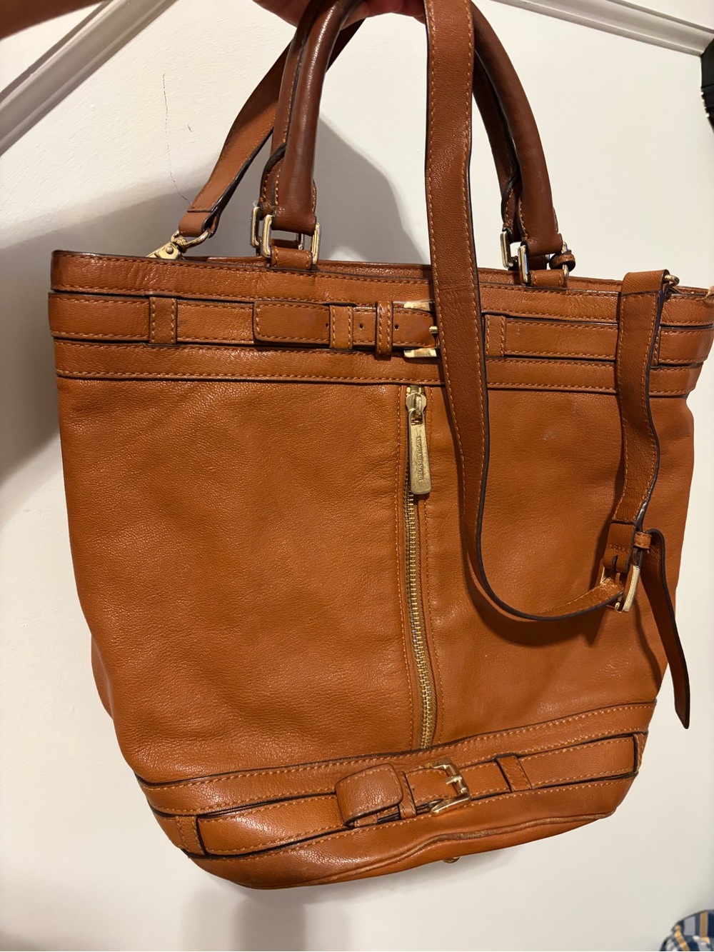 Michael Kors Brown Leather Tote